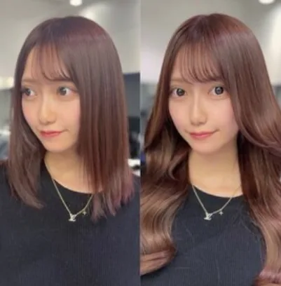 レイヤーを足して華やかに